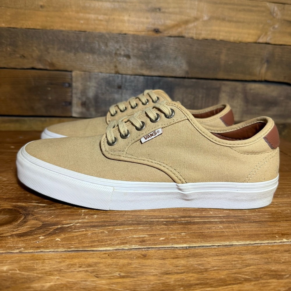 Vans Shoes Chima Ferguson Pro Reptile Khaki Tan size Men’s 7.5 Women’s 9.5 - Picture 3 of 10